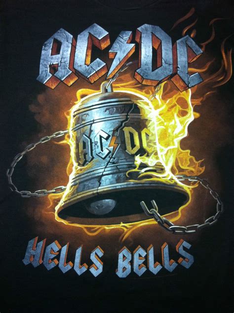 Hells bells - Oct 12, 2023 · In conclusion, “Hell’s Bells” is a testament to the talent of AC/DC and their ability to create music that resonates with audiences across generations. Its haunting riffs and menacing lyrics convey a powerful message about the inevitability of death and the toll it takes on people. The song has become a cultural icon and has influenced ... 
